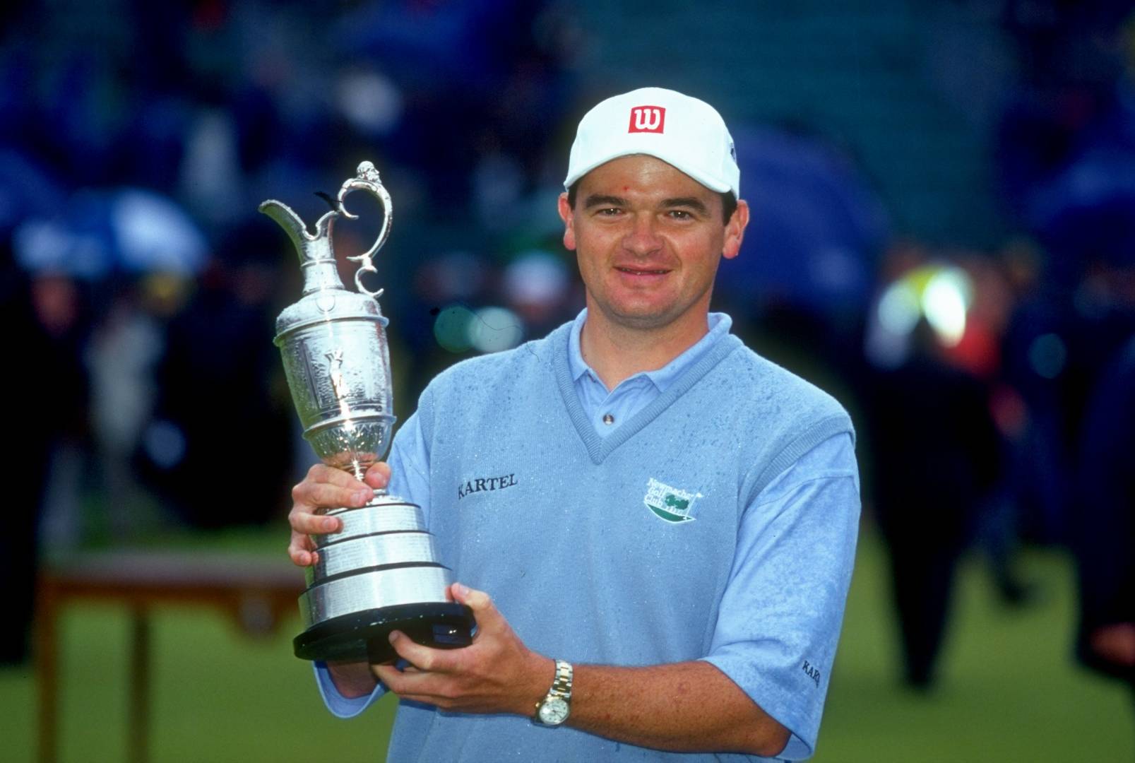 Paul Lawrie Carnoustie 1999 claret jug